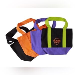 NWT Trader Joe's Trick-or-Treat Mini Tote - Set of 4!